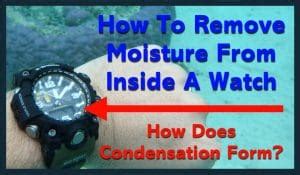 swimming watch condensation removal